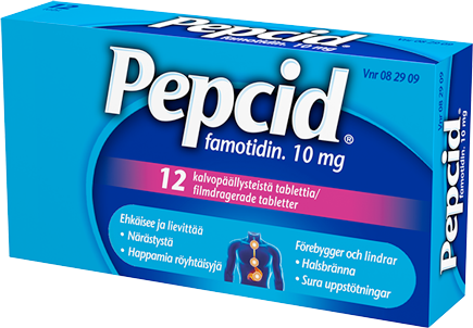 Pepcid AC 24 tablet pack shot